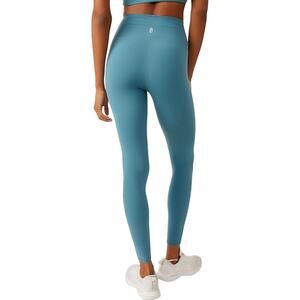 Free People FP Movement Women's Never Better Leggings sz M Blue Hydro